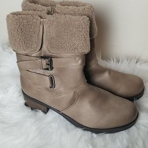 NWOB Brown Vegan Leather Boots